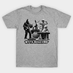 Bigfoot Band Shirt, Funny Bigfoot TShirt, Gift for Dad, Bigfoot Alien Novelty Tee, Sasquatch Tee, Rock and Roll Shirt, Rock Tee, Music Lover T-Shirt